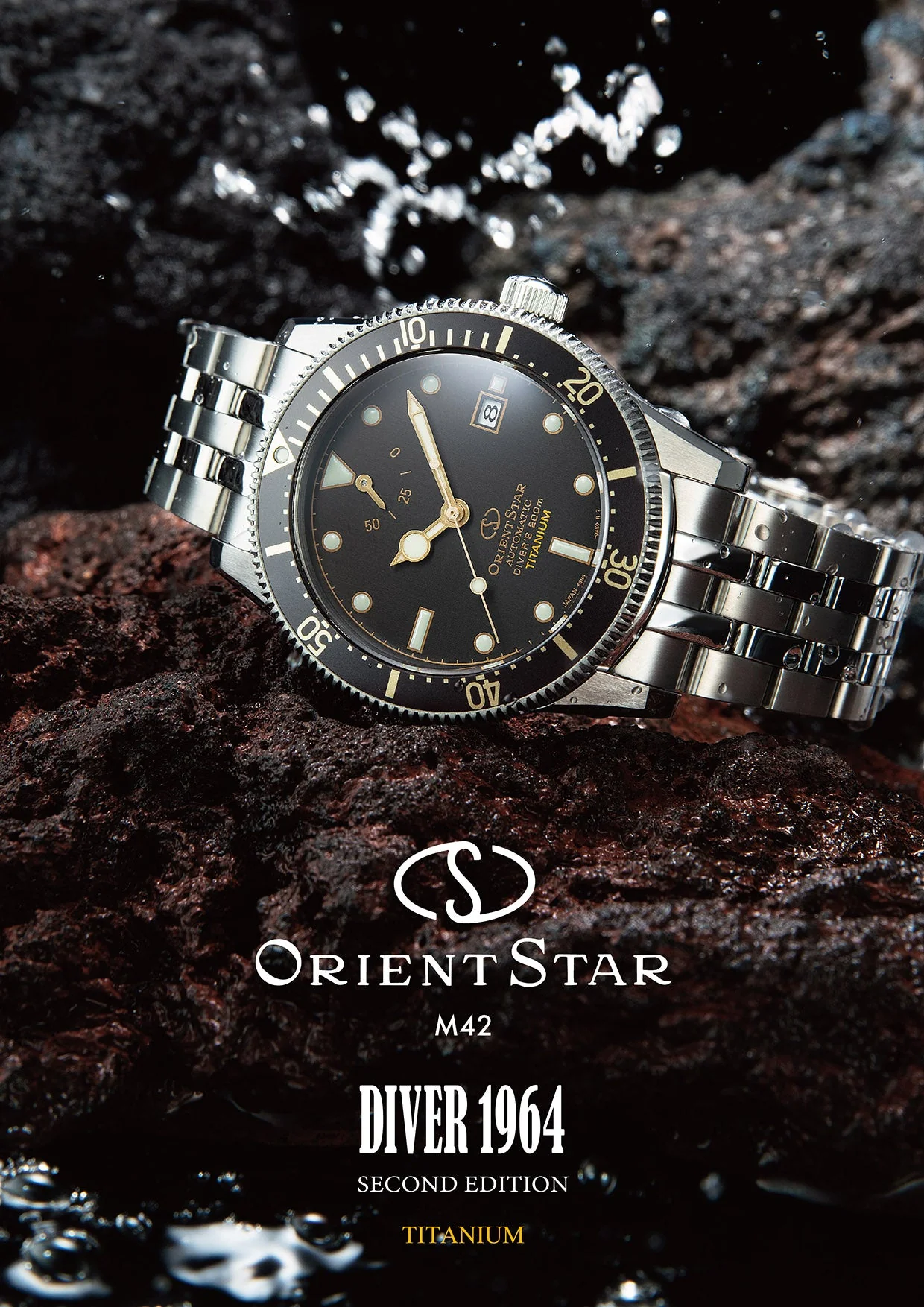 M42 Diver 1964 2nd Edition F6 Date 200m Titanium 60th Anniversary Edition RE-AU0702B - Image 5