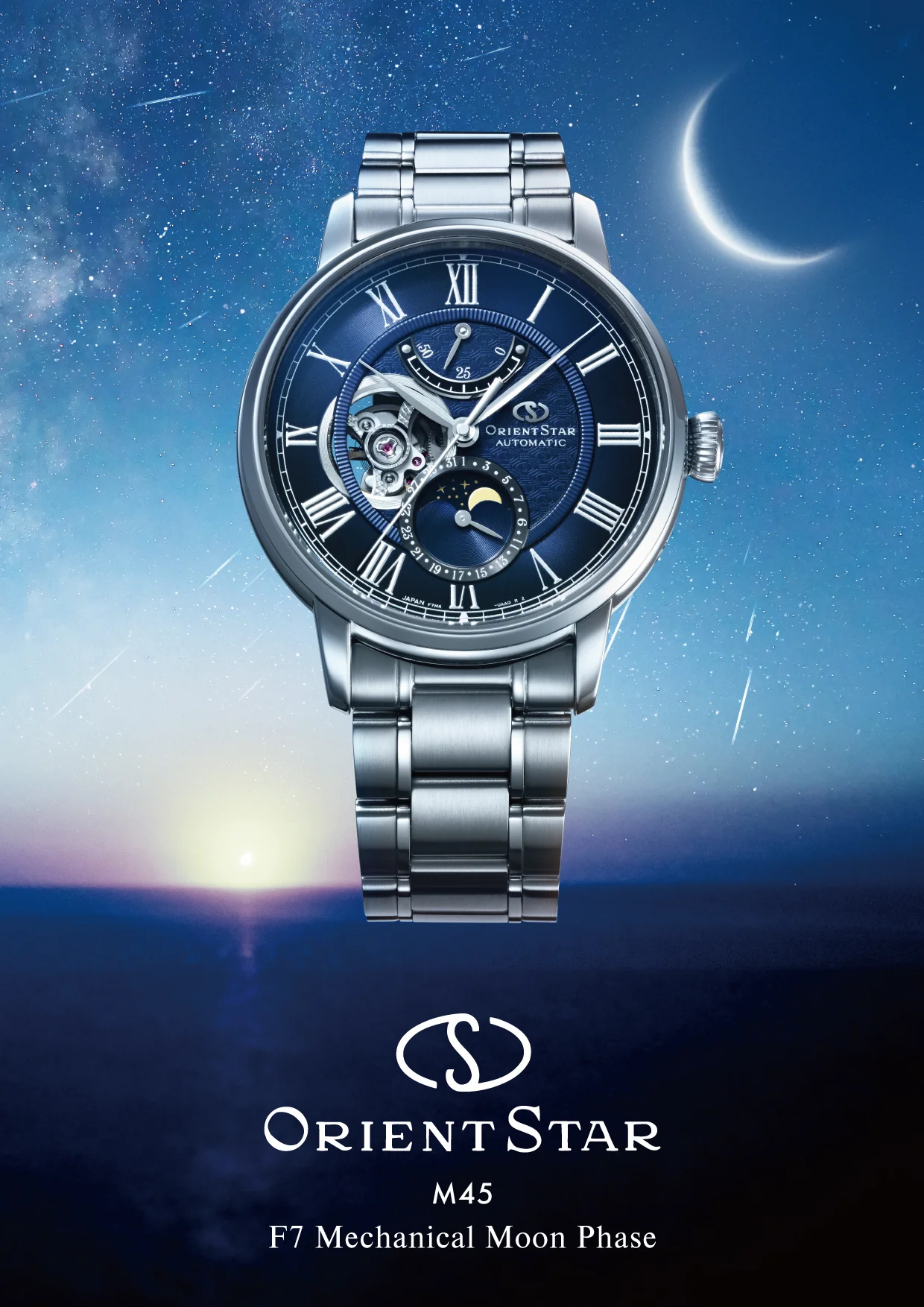 M45 F7 Mechanical Moon Phase RE-BT0006L - Image 5