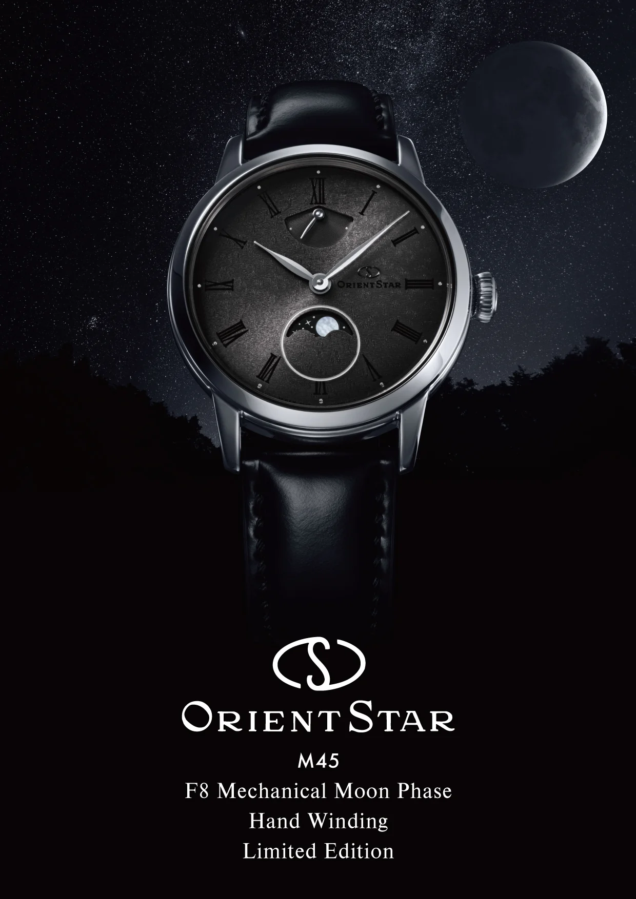 M45 F8 Mechanical Moon Phase Hand Winding RE-BW0005N - Image 5